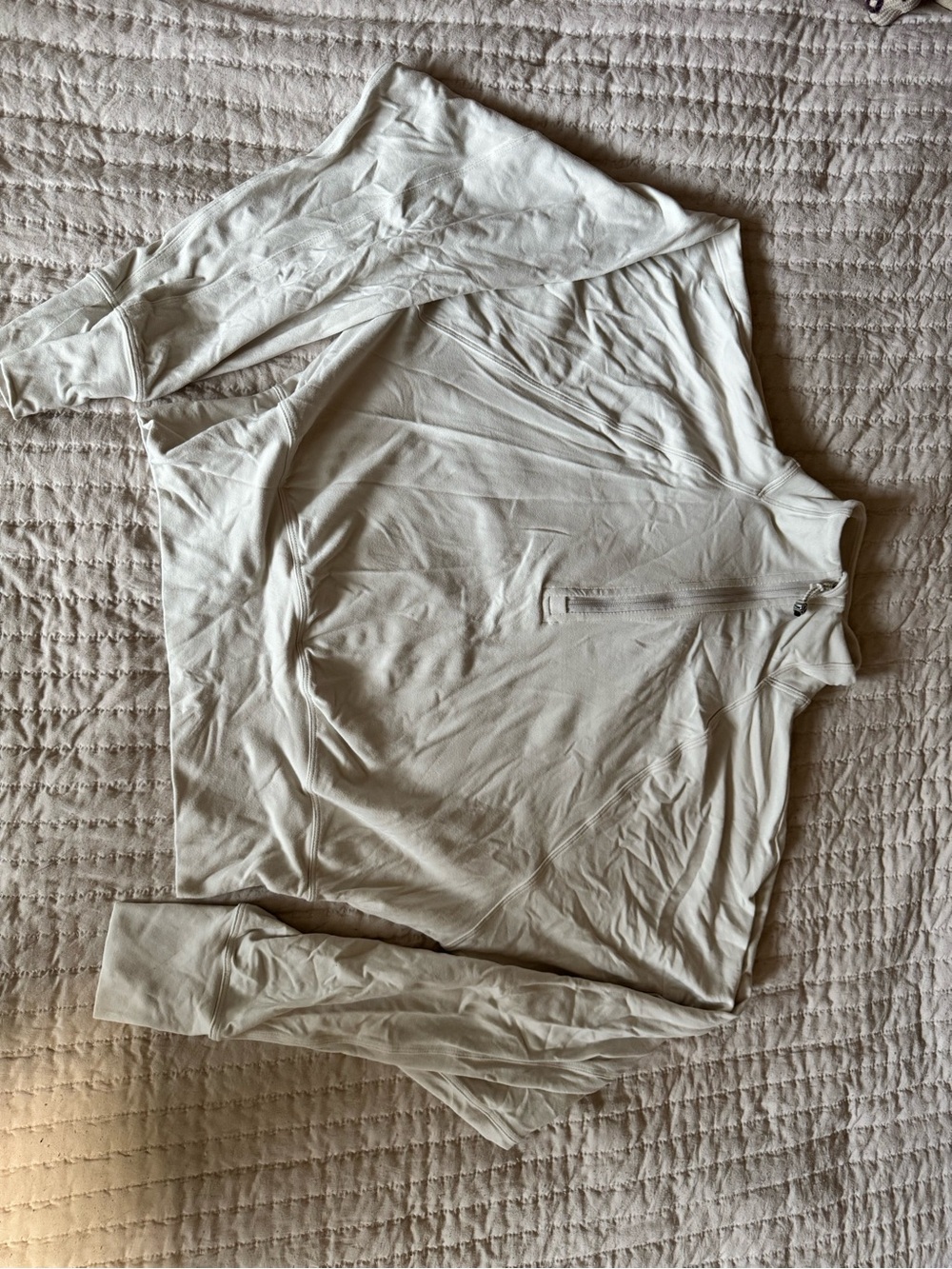 Lululemon cropped pullover size 2 bone*